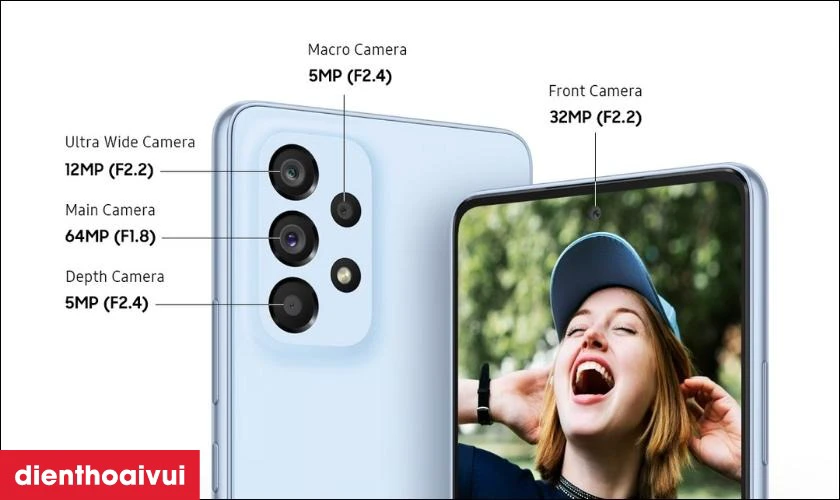 Bộ 4 camera sau ấn tượng