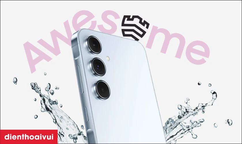 Chuẩn chống nước v&agrave; bụi IP67 mang lại sự an to&agrave;n, tiện lợi