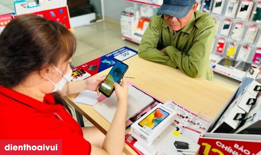 Mua Samsung Galaxy M14 5G 4GB 128GB cũ đẹp gi&aacute; rẻ, chất lượng tại Điện Thoại Vui