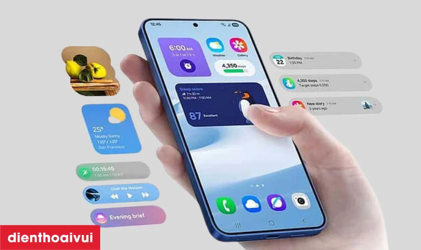 Trải nghiệm Galaxy, bảo mật, One UI