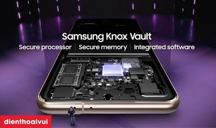 Kết nối 5G v&agrave; t&iacute;nh năng bảo mật Knox Vault