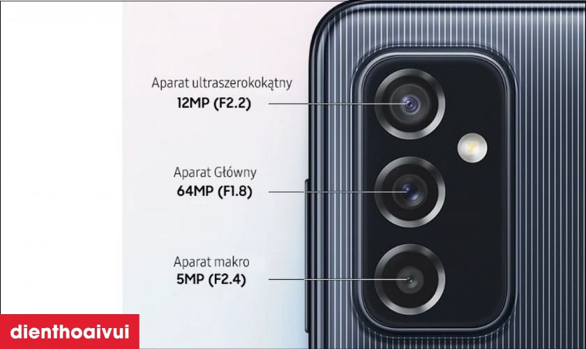Hệ thống 3 camera ấn tượng