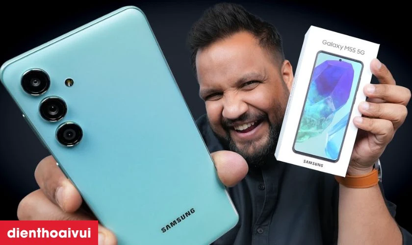 Điểm nổi bật của SAMSUNG Galaxy M55 5G 8GB 256GB - Đ&atilde; k&iacute;ch hoạt