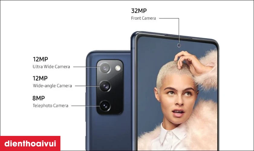 Camera hỗ trợ nhiều t&iacute;nh năng nổi bật