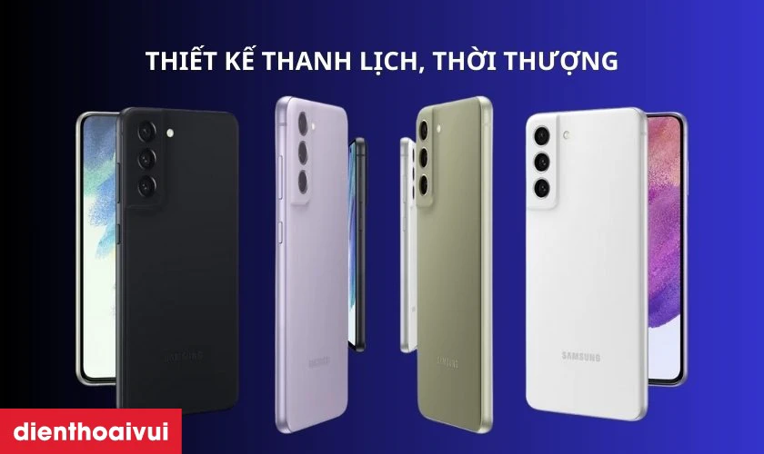 Samsung Galaxy S21 FE 6G 128GB (G990) Cũ - Đẹp c&oacute; thiết kế thanh lịch, thời thượng