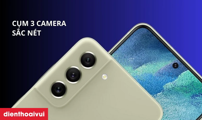 Cụm 3 camera chụp sắc n&eacute;t