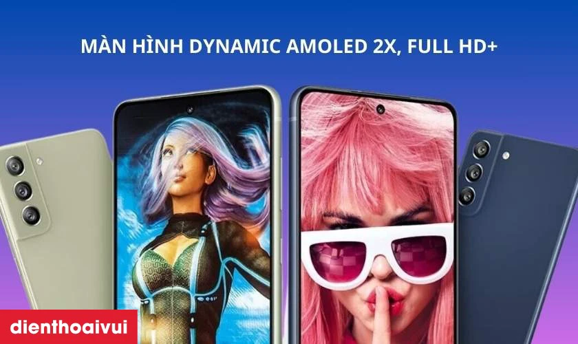Tấm nền Dynamic AMOLED 2X cao cấp&nbsp;