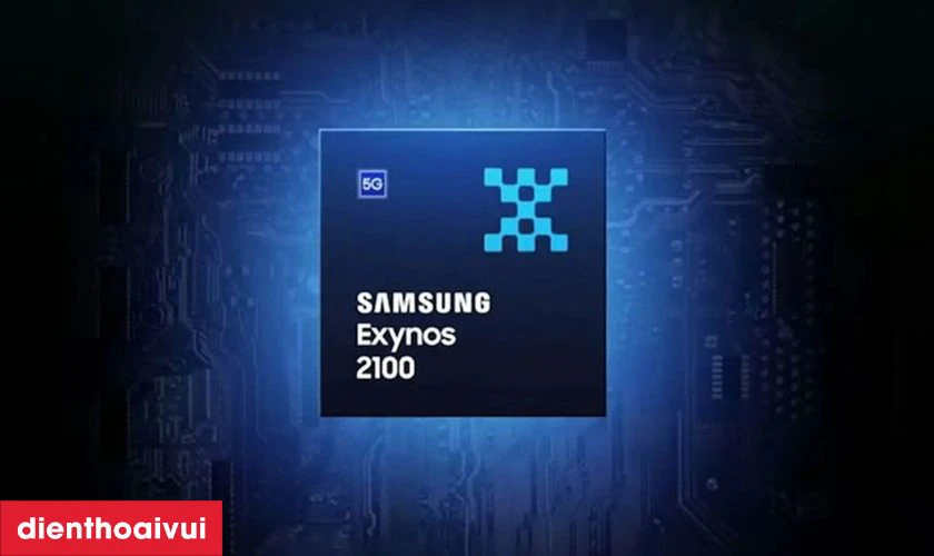 Hiệu năng mạnh mẽ với chip xử l&yacute; Exynos 2100, RAM 12GB v&agrave; ROM 256GB