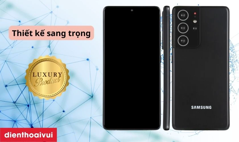 Samsung Galaxy S21 Ultra 5G được thiết kế nhỏ gọn