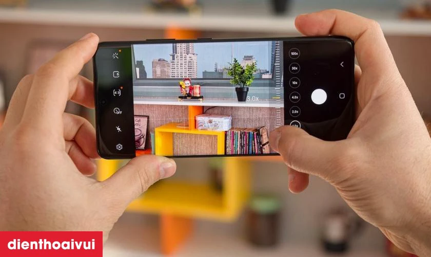Camera 108MP chuyên nghiệp, zoom 100x ấn tượng