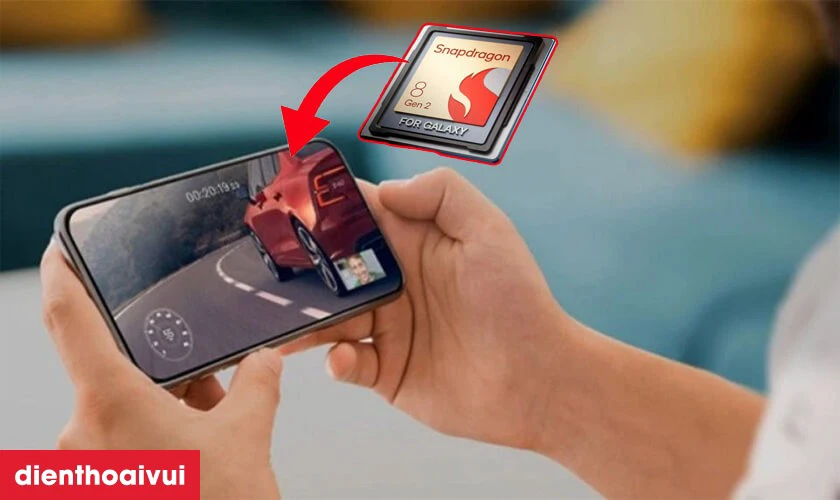 Snapdragon 8 gen 2 được trang bị tr&ecirc;n Samsung Galaxy S23