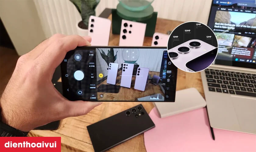 Camera của Galaxy S23 5G được đặt ri&ecirc;ng lẻ