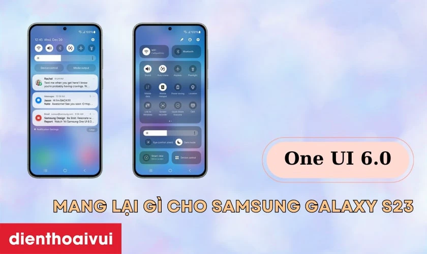 Giao diện hiển thị OneUI tối ưu trải nghiệm người d&ugrave;ng