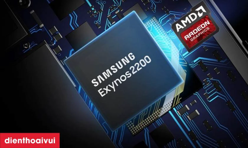 Samsung Galaxy S23 FE sở hữu bộ vi xử l&yacute; Exynos 2200 8 nh&acirc;n độc quyền