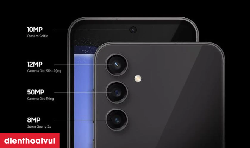 Hệ thống camera chất lượng cao quay chụp thoải m&aacute;i