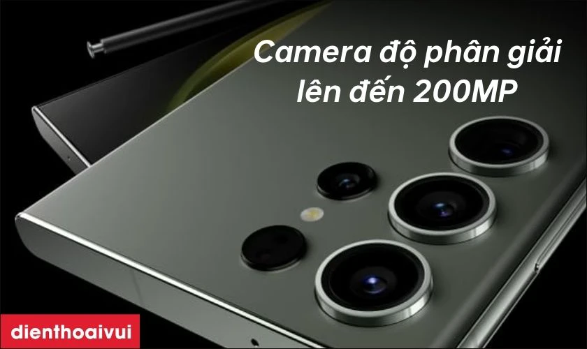 Camera đột ph&aacute; với độ ph&acirc;n giải l&ecirc;n đến 200MP