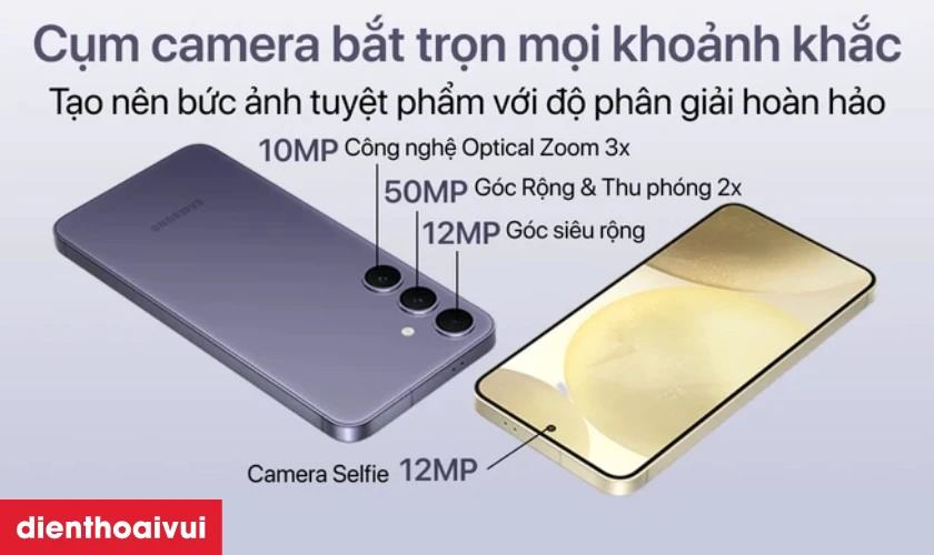 Bộ ba camera chuyên nghiệp 50MP