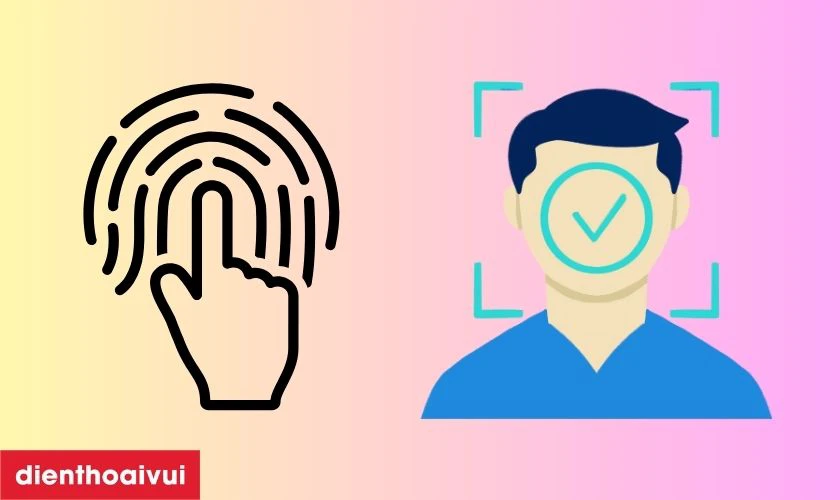 Kiểm tra c&aacute;c t&iacute;nh năng đặc biệt (v&acirc;n tay, nhận diện khu&ocirc;n mặt, cảm biến)