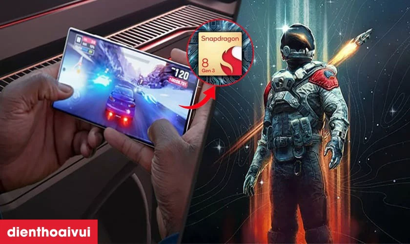 Galaxy S24 Ultra 12GB 512GB sử dụng chip Snapdragon 8 Gen 3