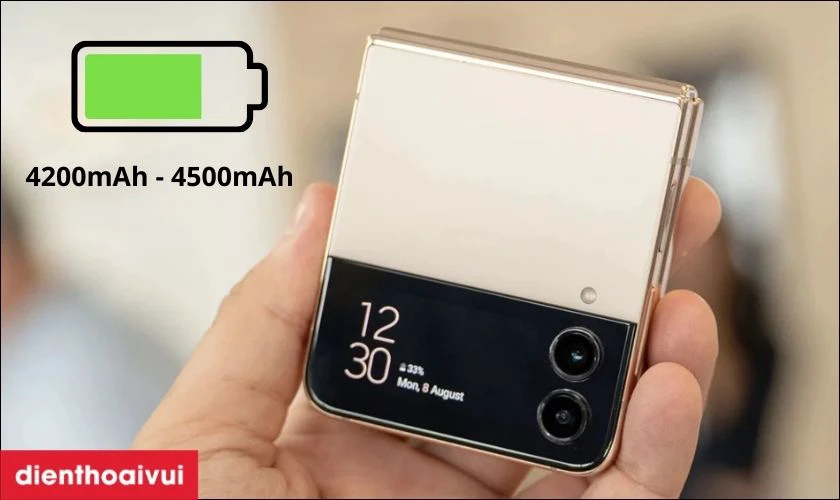 Lượng pin lớn - Thời lượng pin cho cả ngày dài