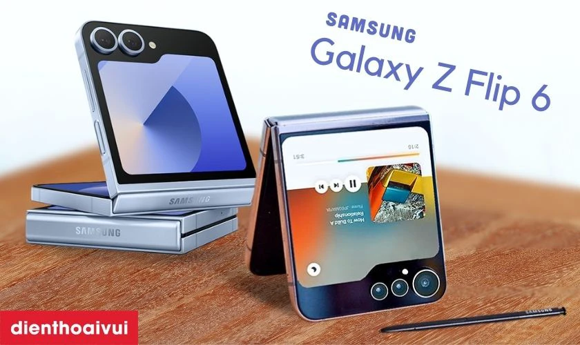 Samsung Galaxy Z Flip6 5G 256GB - Cũ xước cấn c&oacute; thiết kế gập
