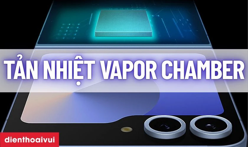 Pin 4000mAh bền bỉ nhất d&ograve;ng Z Flip & c&ocirc;ng nghệ tản nhiệt