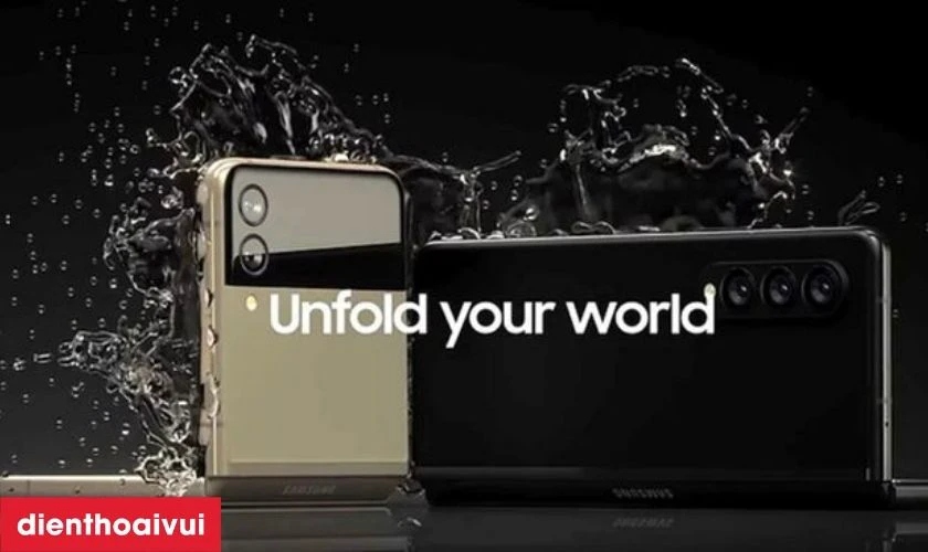 Samsung Galaxy Z Fold c&oacute; thể chống nước v&agrave; bụi kh&ocirc;ng?