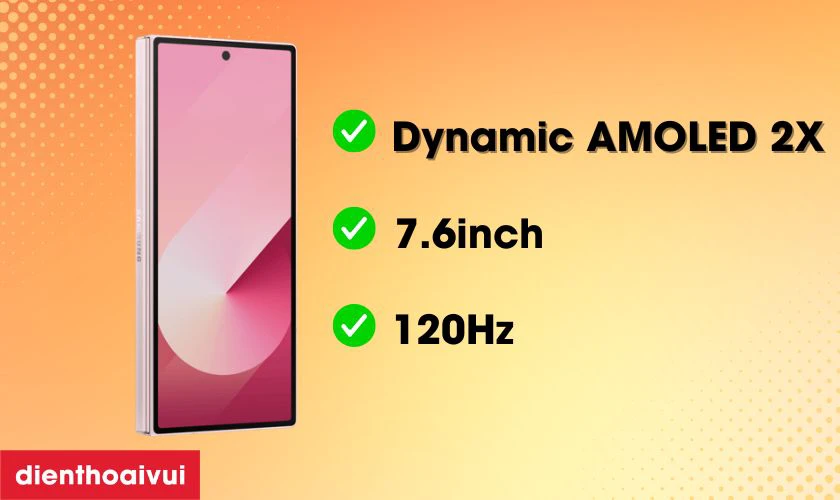 Samsung Galaxy Z Fold 6 5G 1TB - Đ&atilde; k&iacute;ch hoạt c&oacute; m&agrave;n h&igrave;nh gập cao cấp