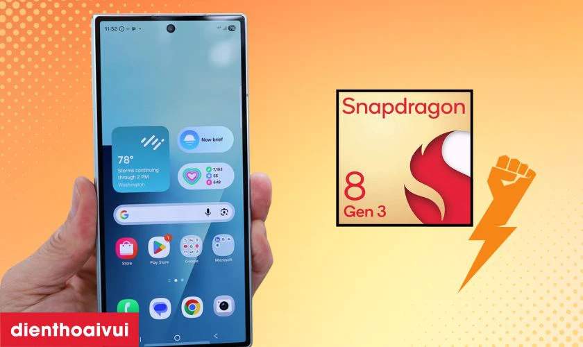 Samsung Galaxy Z Fold 6 5G 1TB - Đ&atilde; k&iacute;ch hoạt sở hữu Snapdragon 8 Gen 3