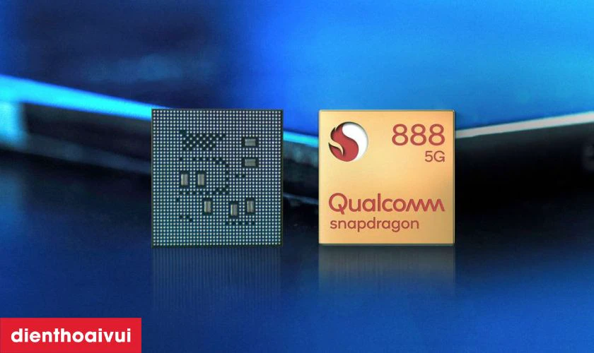 Chip Snapdragon 888 8 nh&acirc;n, xử l&yacute; mạnh mẽ c&aacute;c t&aacute;c vụ