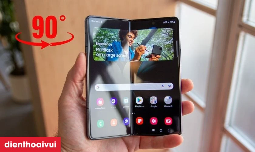 Thiết kế th&ocirc;ng minh c&oacute; thể gấp gọn linh hoạt khi cần thiết