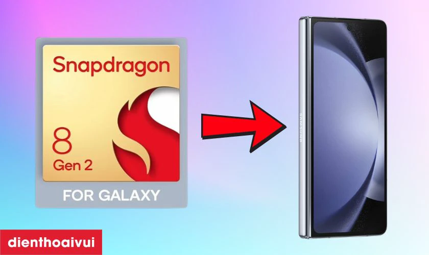 Galaxy Z Fold5 sở hữu cấu h&igrave;nh khủng với chip Snapdragon 8 Gen 2