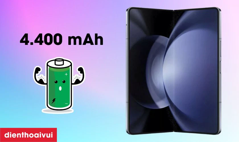 Samsung Galaxy Z Fold5 12GB 512GB được trang bị vi&ecirc;n pin 4.400 mAh
