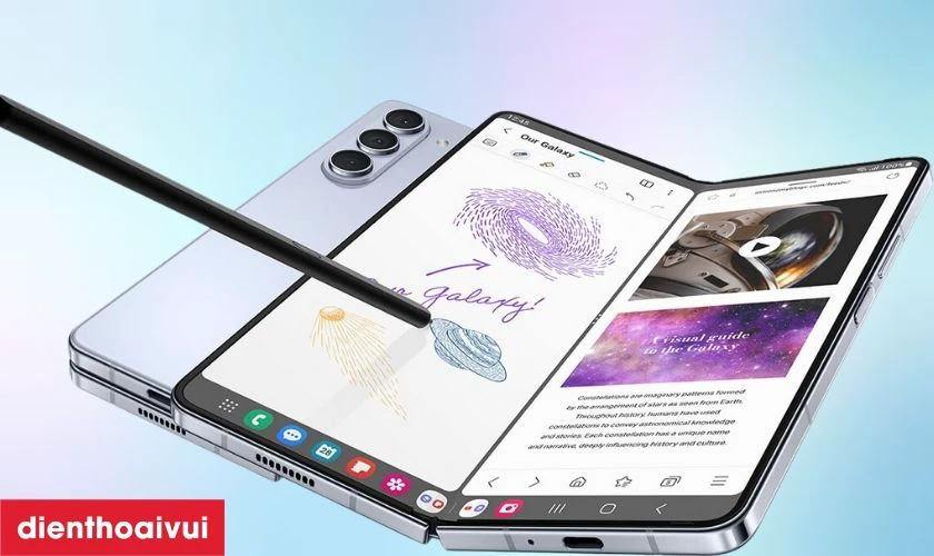 Samsung Galaxy Z Fold5 5G 256GB ra mắt khi n&agrave;o? C&oacute; mấy m&agrave;u?