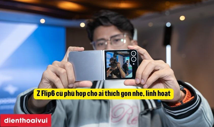 So sánh Galaxy Z Fold6 cũ và Galaxy Z Flip6 cũ