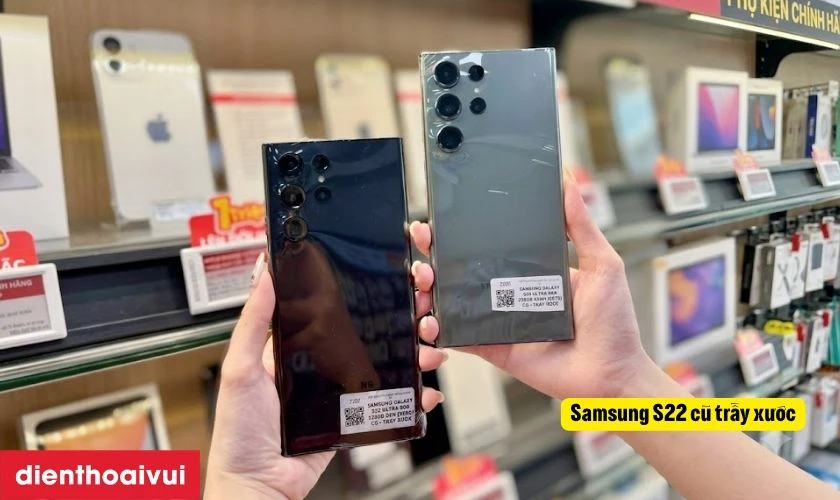 Samsung S22 cũ trầy xước