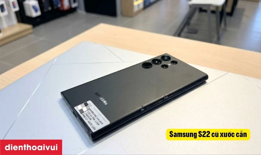 Samsung S22 cũ xước cấn