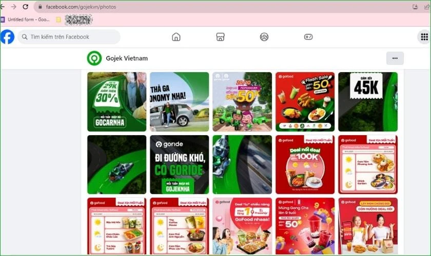 Trang theo d&otilde;i để thực hiện c&aacute;ch săn, lấy m&atilde; giảm tr&ecirc;n Gojek