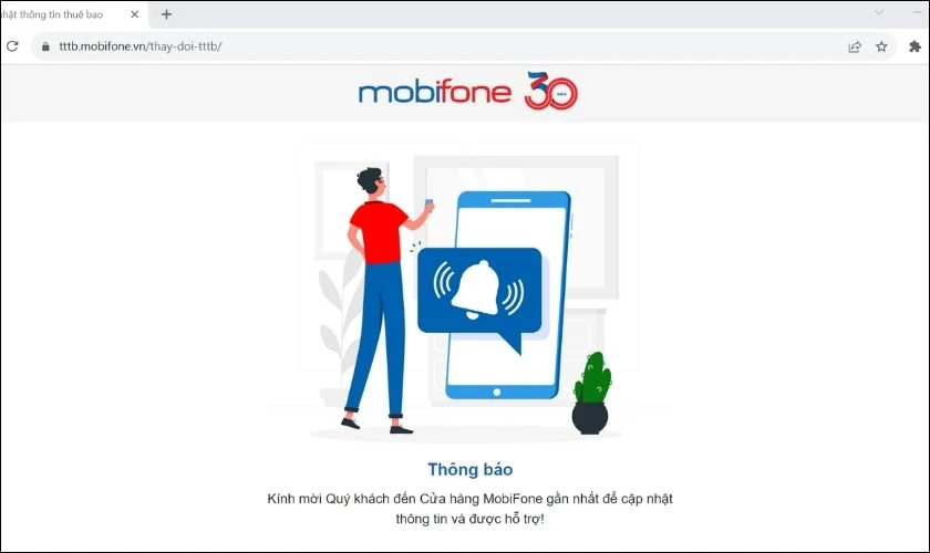 Cách đăng ký sim chính chủ MobiFone trên trang web MobiFone