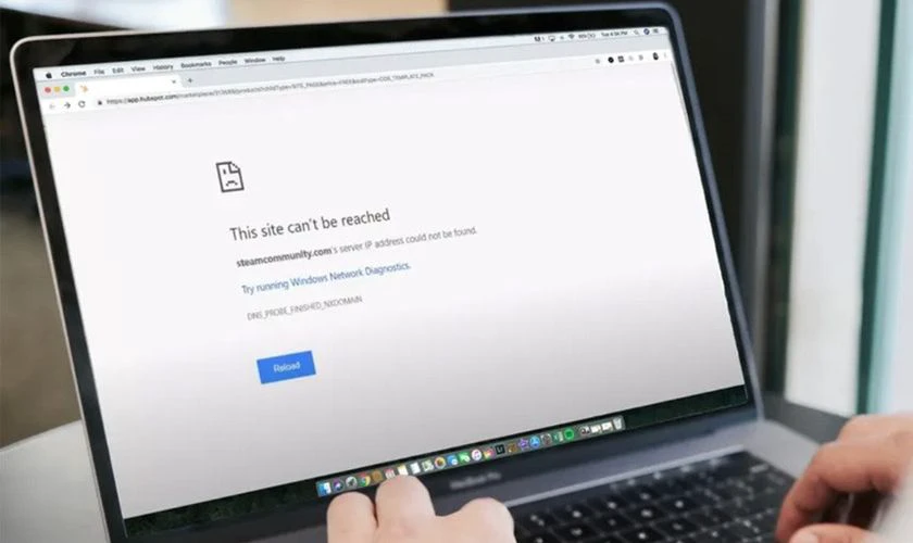 Server IP address could not be found là lỗi gì
