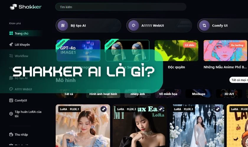 Shakker AI l&agrave; g&igrave;