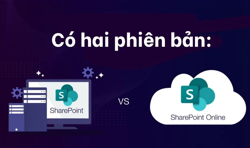 C&aacute;c phi&ecirc;n bản của Microsoft Sharepoint l&agrave; g&igrave;