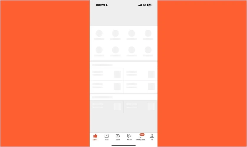 Shopee bị lỗi kh&ocirc;ng v&agrave;o được