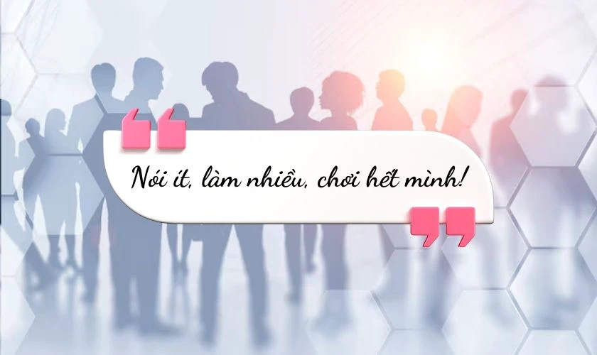Slogan hay cho team th&uacute; vị