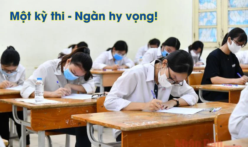 Slogan tiếp sức mùa thi 2026 ngắn gọn