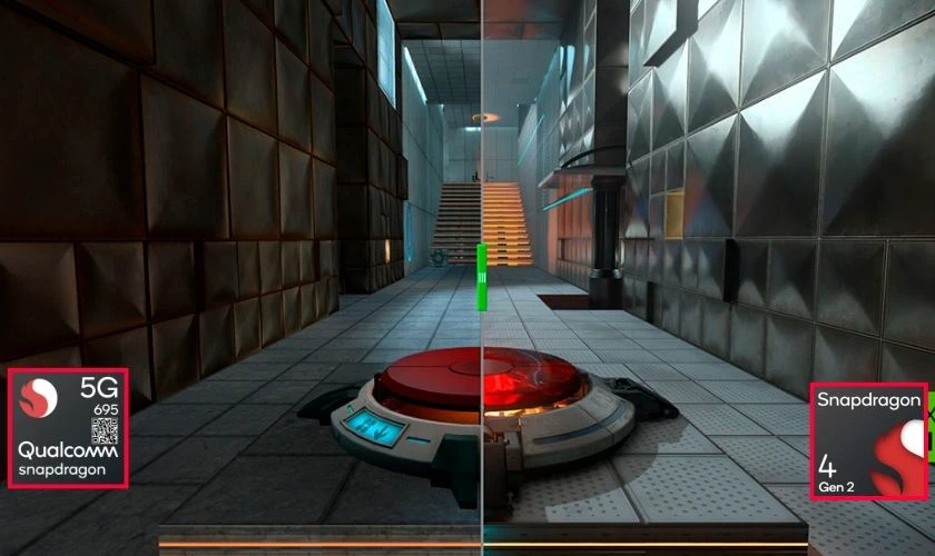 Khả năng chơi game của điện thoại dùng chip Snapdragon 695 tốt và mượt mà hơn