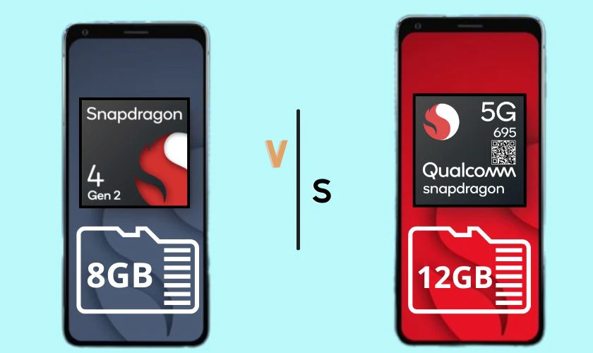 Bộ nhớ và tốc độ xử lý của chip Snapdragon 4 Gen 2 tốt hơn so với