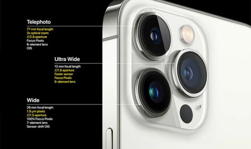 Thông số camera S22 Ultra và iPhone 13 Pro Max