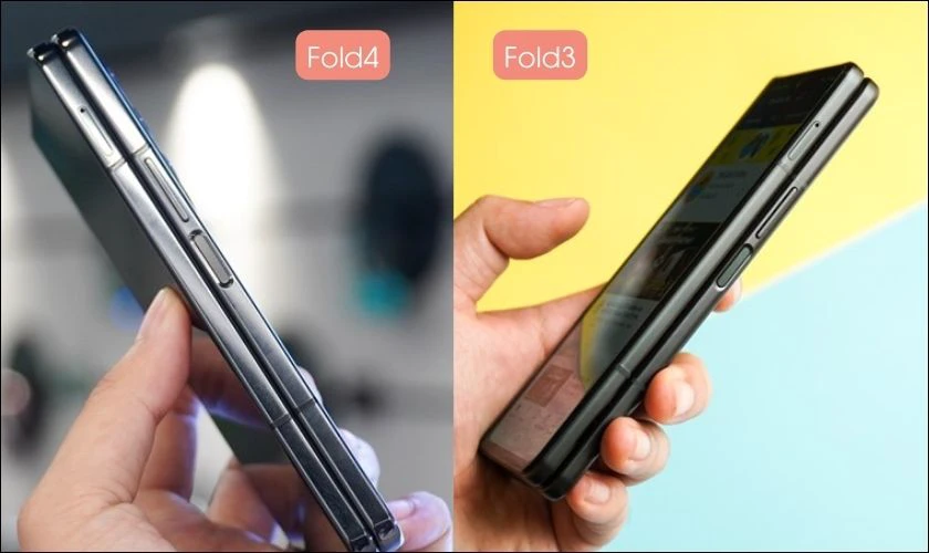 Galaxy Z Fold4 c&oacute; thiết kế cao cấp hơn so với Fold3