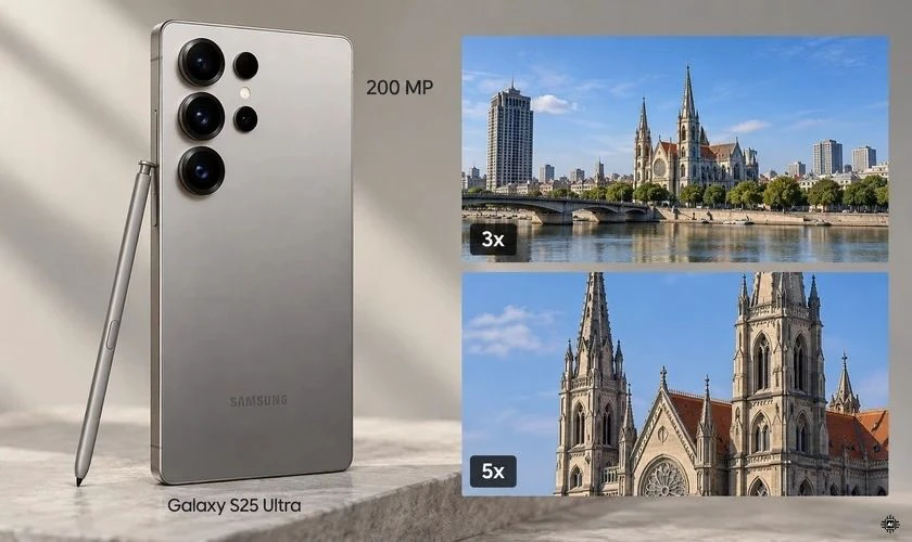 S25 Ultra đa dụng hơn, zoom xa tốt hơn